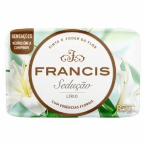 Sabonete Barra Francis Seducao Lirio Branco 12 x 85g